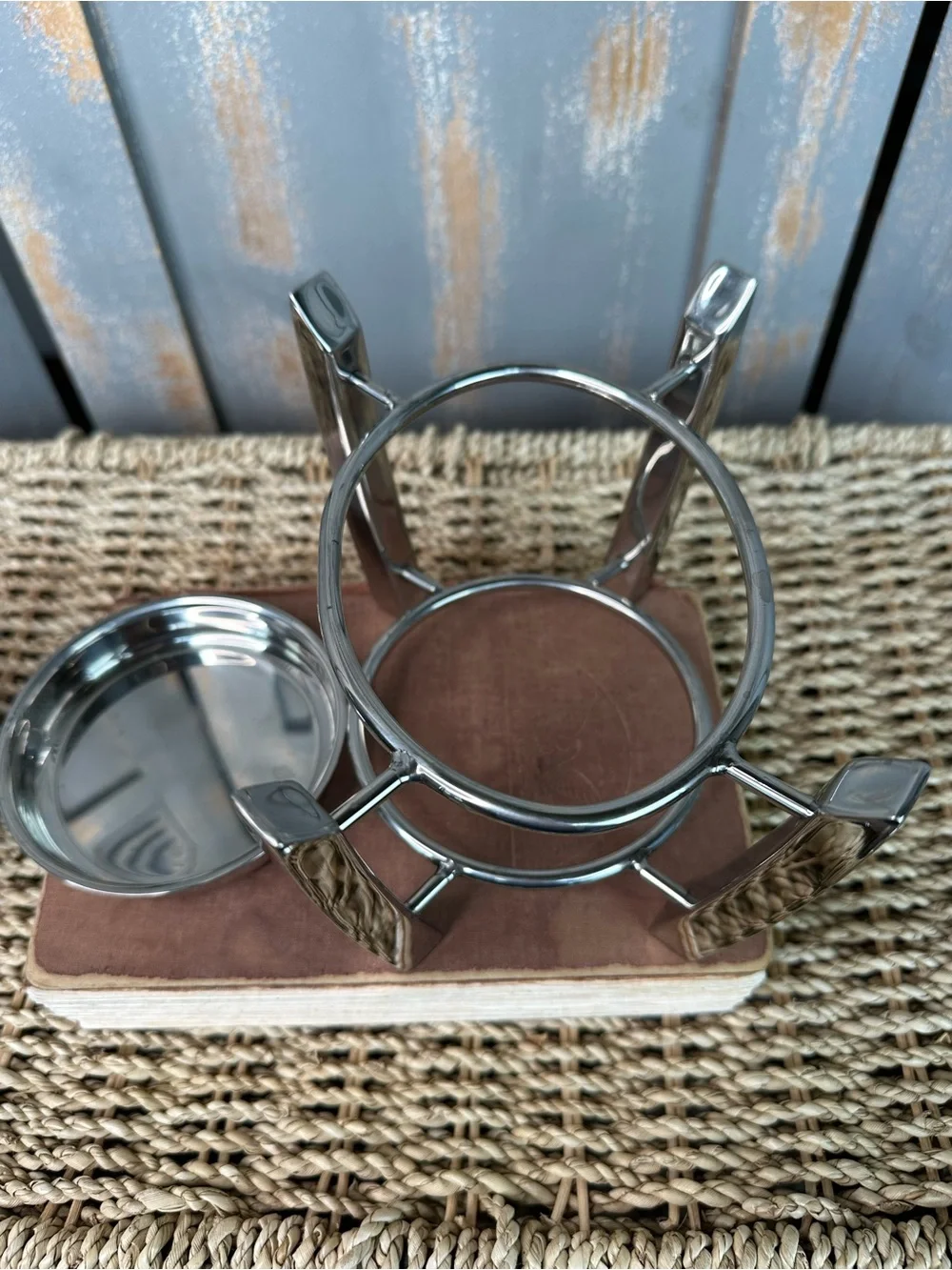 All-Clad Fondue Pot Stainless Steel Cast Aluminum Insert 3 1/2 Qt. NWOB